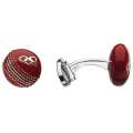 Cricket Ball Tbar Cufflinks